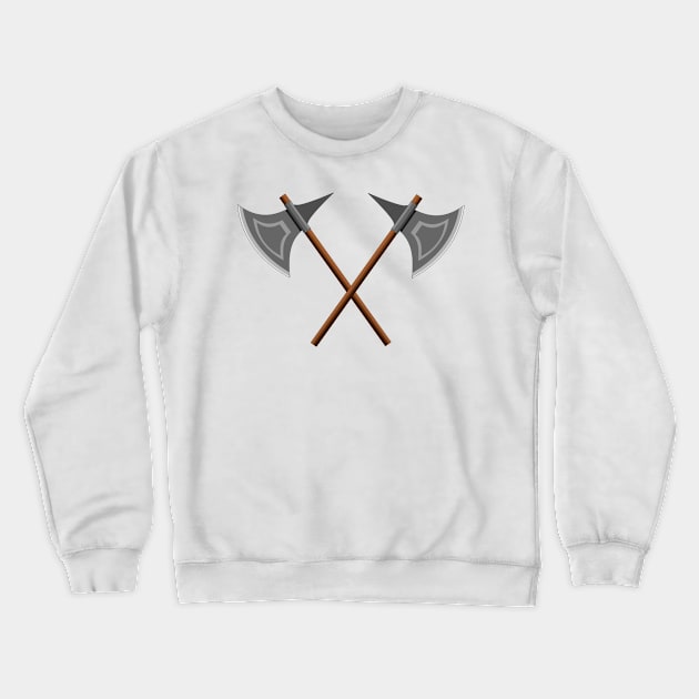 Axes Crewneck Sweatshirt by YellowLion